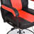 Hydraulic Reclining Barber Chair, Faux Leather Salon Chair