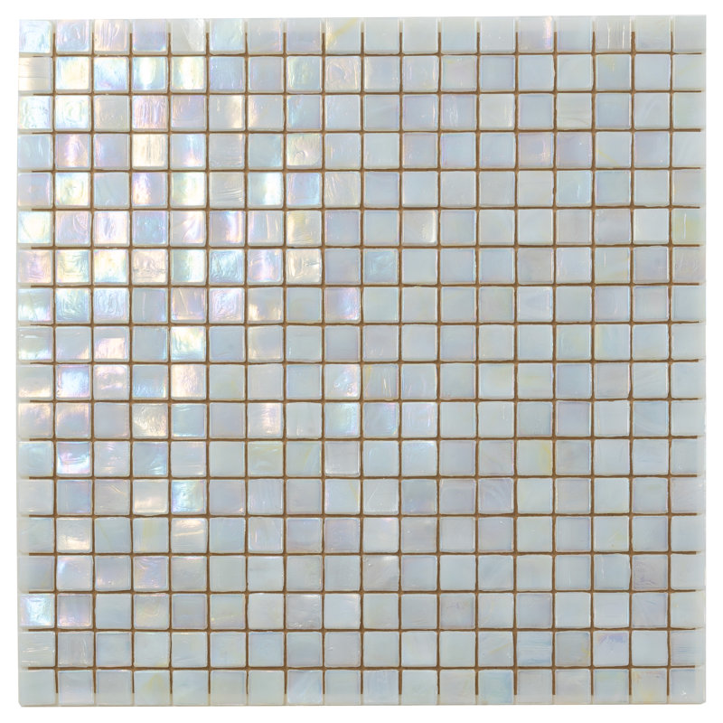 Carreau de mosaïque pour mur et plancher en verre 0,6 po x 0,6 po Skosh