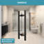 72.01'' W 0.39'' H Reversible Shower Enclosure