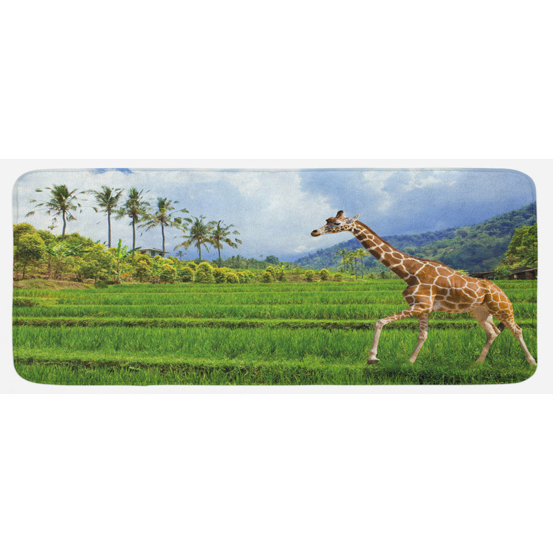 Tapis de cuisine nature