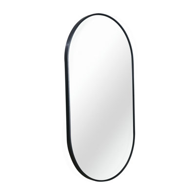 20 X 28 Inch Metal Oval Mirror