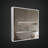 Padyn 36" x 36" LED Medicine Cabinet with Magnifying Mirror Inside, Adjustable Light Temperature & Brightness, Includes Heated Defogger, Exterior & Interior Lighting
