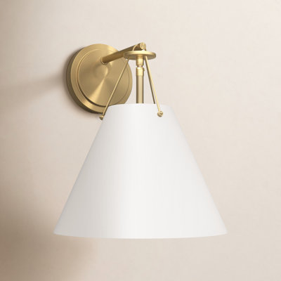 Bridie Single Light Armed Sconce