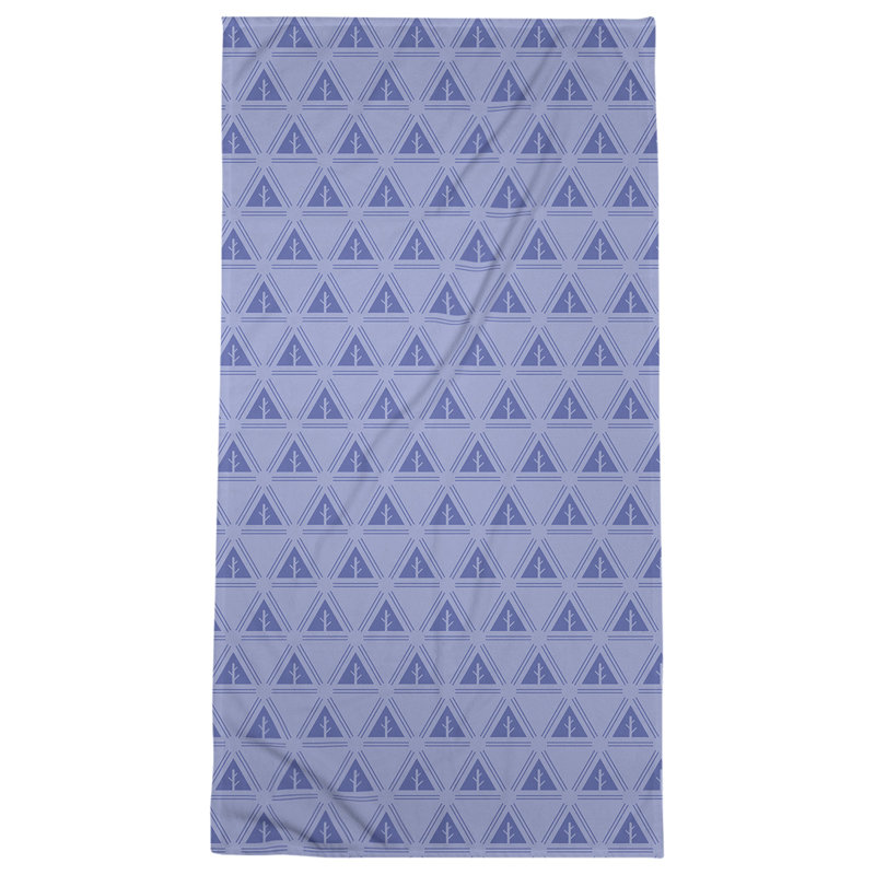 Barbra Beach Towel, Light Mauve/DarkMauve