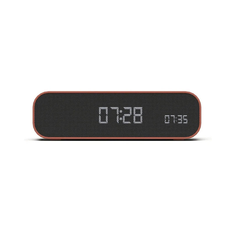Digital Mechanical Alarm Tabletop Clock, Brown