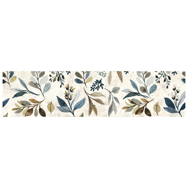 Garden 2" x 10" Porcelain Floral Wall & Floor Tile