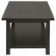 Table basse en bois avec tablette-1607550789