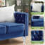 Canapé en tissu avec coussin à ressorts de 74 po Paco-1582185507
