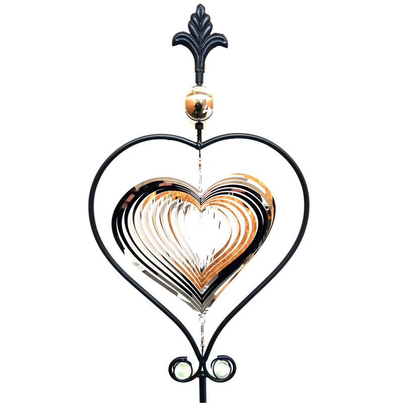 Abiola Metal Abstract Garden Stake