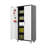 Garage Storage Cabinets With Locking Doors And 4 Adjustable Shelves