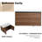 Britta 36'' Single Bathroom Vanity with Resin Top