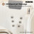 52.5" x 26.5" Left Drain Quick Fill Walk-In Whirlpool Jetted Bathtub in White/Chrome