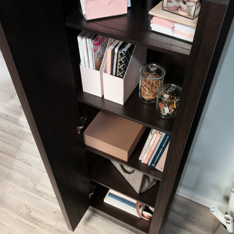 Merton Hall 5 - Shelf Storage Cabinet, Brown