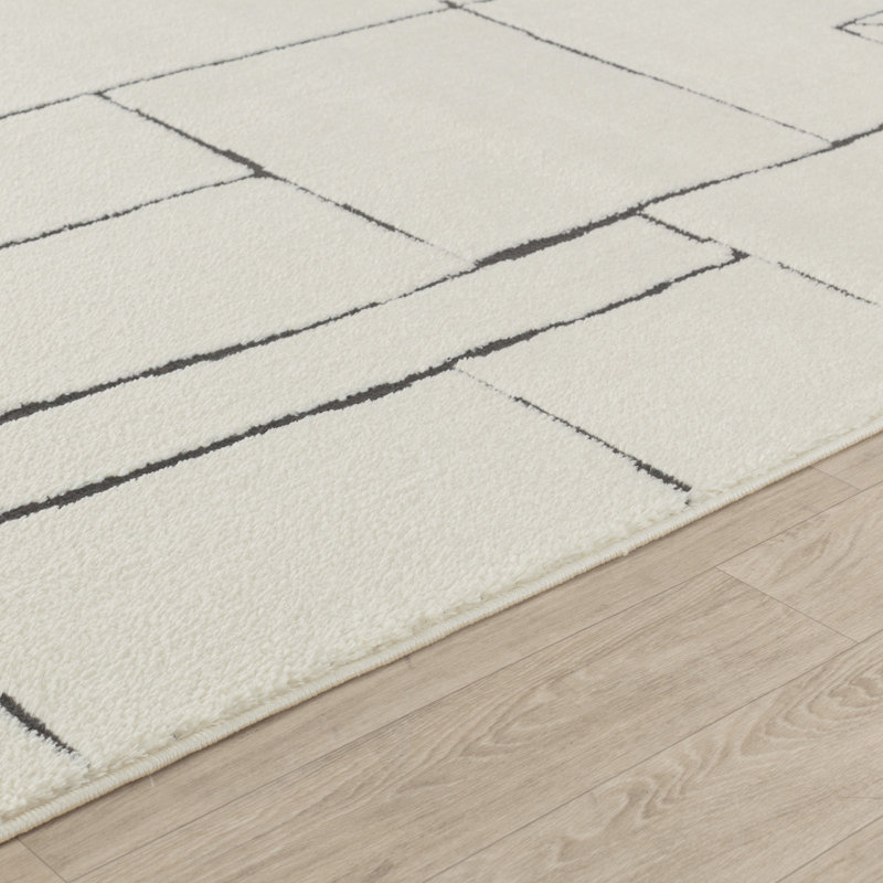 Abstract 200cm X 275cm Area Rug, Rectangle 160cm x 213cm