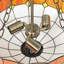 Tiffany Glass Flush Mount-894939011