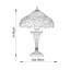 Wesleyan Resin Table Lamp