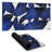 Abstract modern leaves - 15.75"x31.50" Desk mat