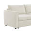 Canapé modulaire convertible en L avec rangement-128767099