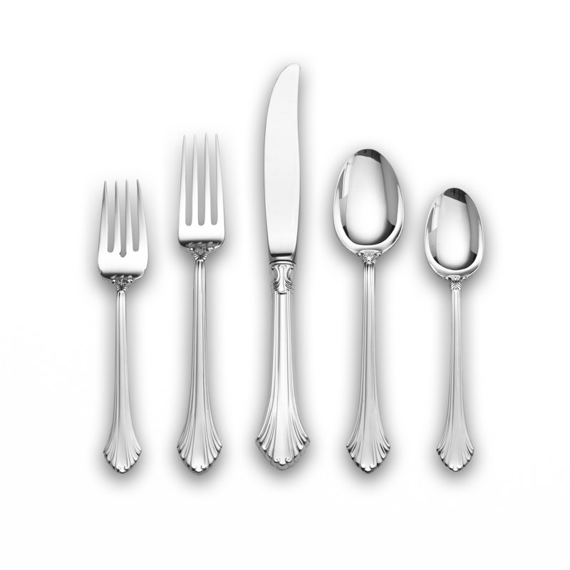 Wallace French Regency 5-Piece Sterling Silver Place Setting, Service for 1