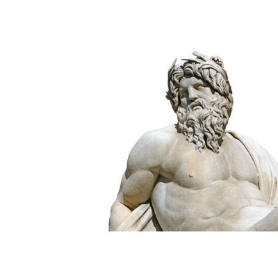 «Cut Out of Roman Statue» par Manakin - photographie sur toile tendue