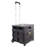 Collapsible Handcart With Retractable Handle, 80 Lbs Capacity, Foldable Storage, Multi-Purpose Utility Cart For Office, Groceries, And Tools