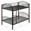 Ichika Kids Twin Over Twin Bunk Bed-634237637
