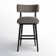 Lando Upholstered Counter Stool with Solid Wood Frame