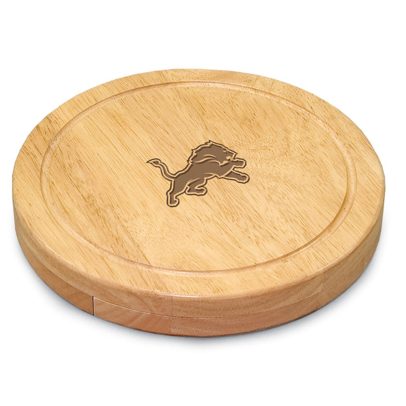 Eco-Friendly Rubberwood Round Cheese Board Set with Stainless Steel Tools