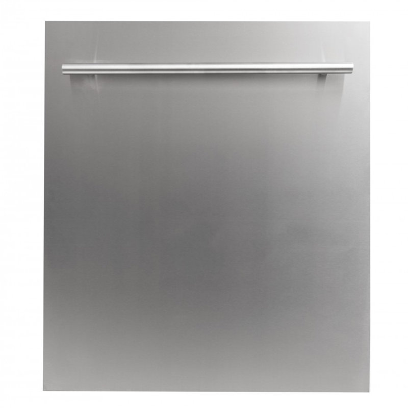 ZLINE 24 in. Fingerprint Resistant Control Dishwasher with Stainless Steel Tub and Style Handle, 52dBa