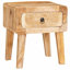 Solid Wood End Table-1359179880