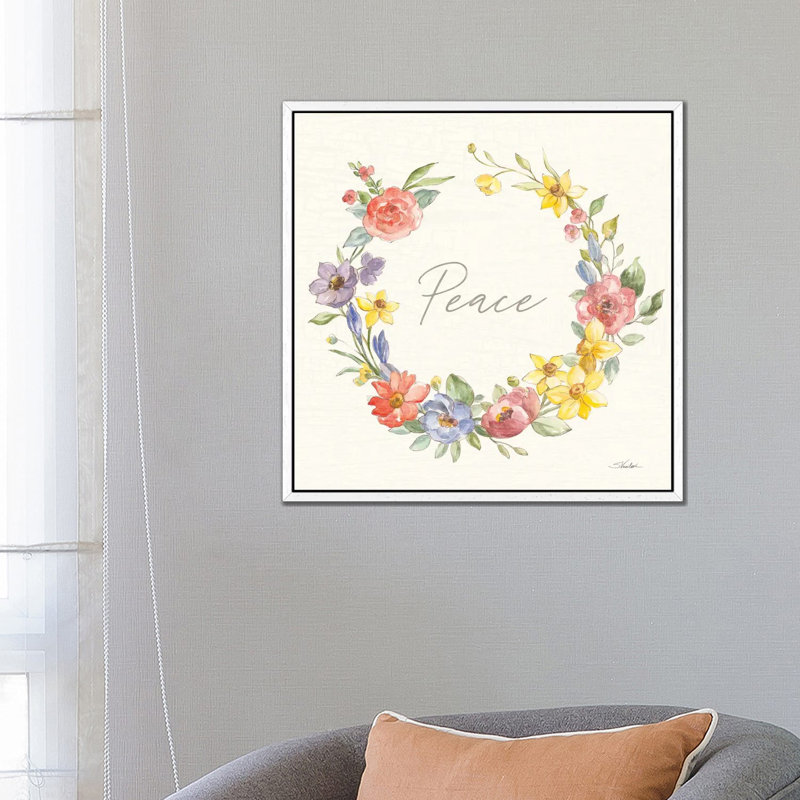 Happy Easter V by Silvia Vassileva - Gallery-Wrapped Canvas Giclée on Canvas, White Framed, 66.04 cm H x 66.04 cm W