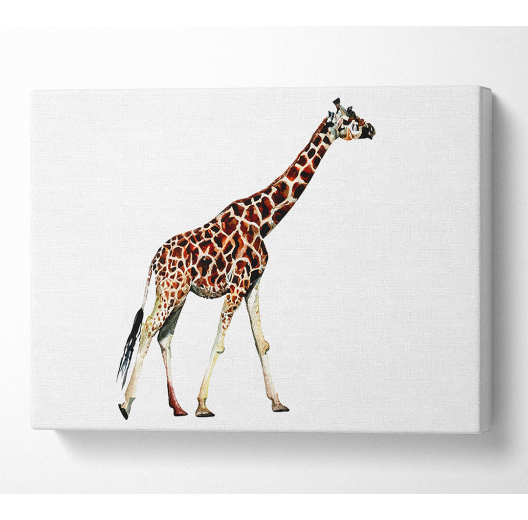 Giraffe Walk - Druck