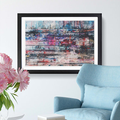 Trance of Time in Abstract - Framed Print