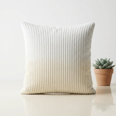 Pack Of 1 Corduroy Square Scatter Cushion Cover