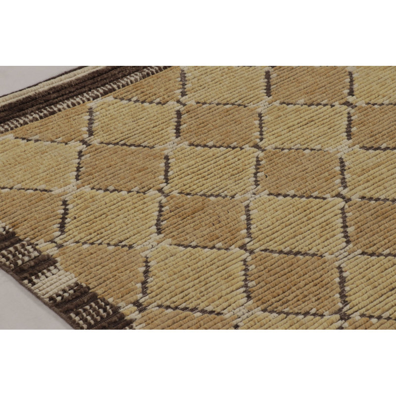 Scandinavian One-of-a-Kind 8'0X10'0 Hand Knotted Area Rug