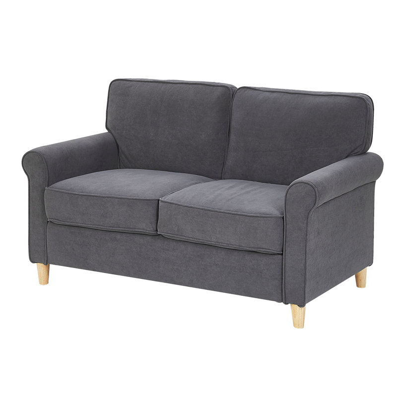 Francys 2 Seater Loveseat, Grey