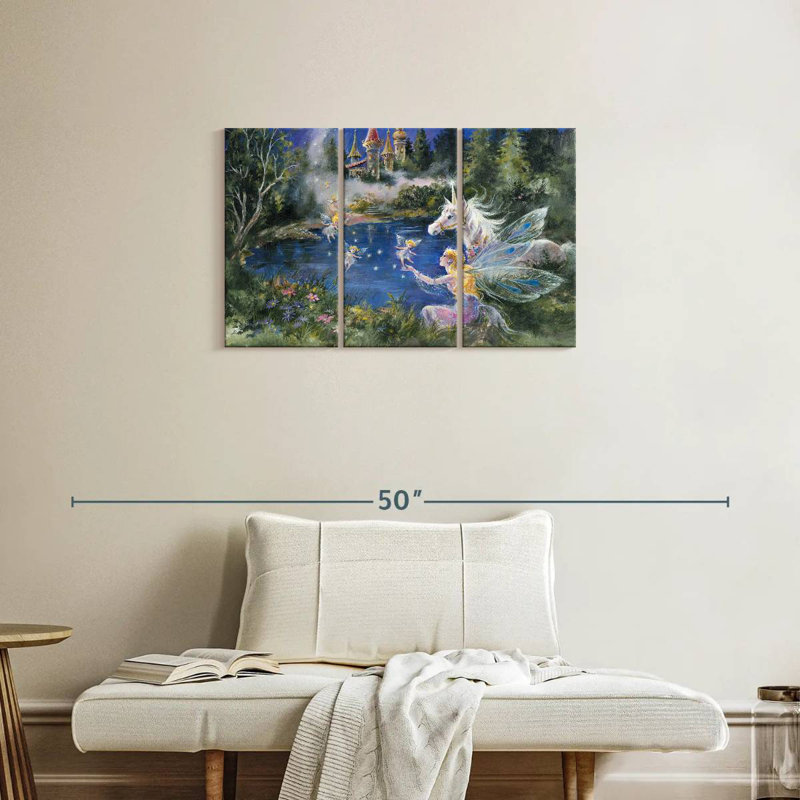 Ashelle Castles III, 20" H x 33" W