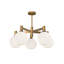 Lustre sphérique unique à 5 lumières Castilla-66310508-66310509