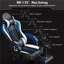 Metro Lane Reclining and Adjustable Height PC & Racing Game Chair-861301341
