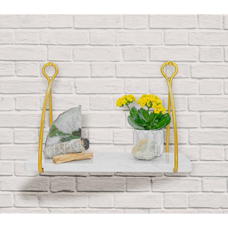 Tablette murale en marbre