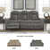86'' Faux Leather Power Reclining Sofa