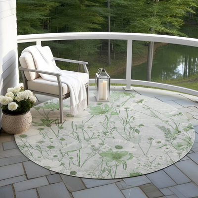 Tapis vert intérieur / extérieur Azaleth