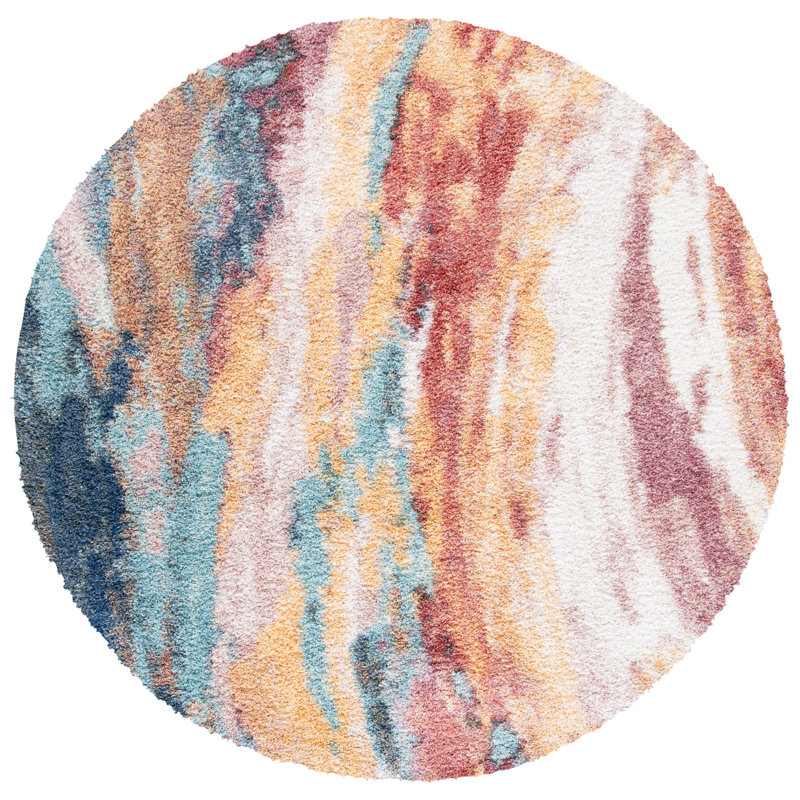 Tapis abstrait Arayah Performance, Rond 3 pi