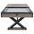 Playcraft Wolf Creek Pool Table with Dining Top and Steel Legs