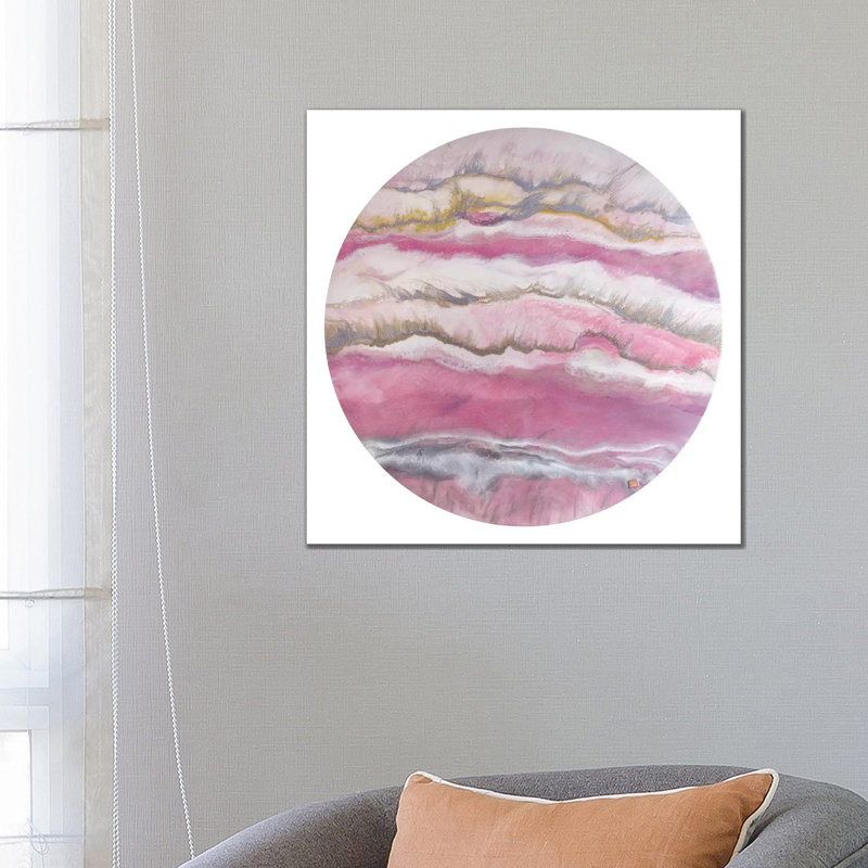 Blissfull Blush by Antuanelle - Wrapped Canvas Print, 66.04 cm H x 66.04 cm W x 3.175 cm D