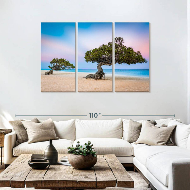 Harnek Divi Divi Trees, 48" H x 74" W