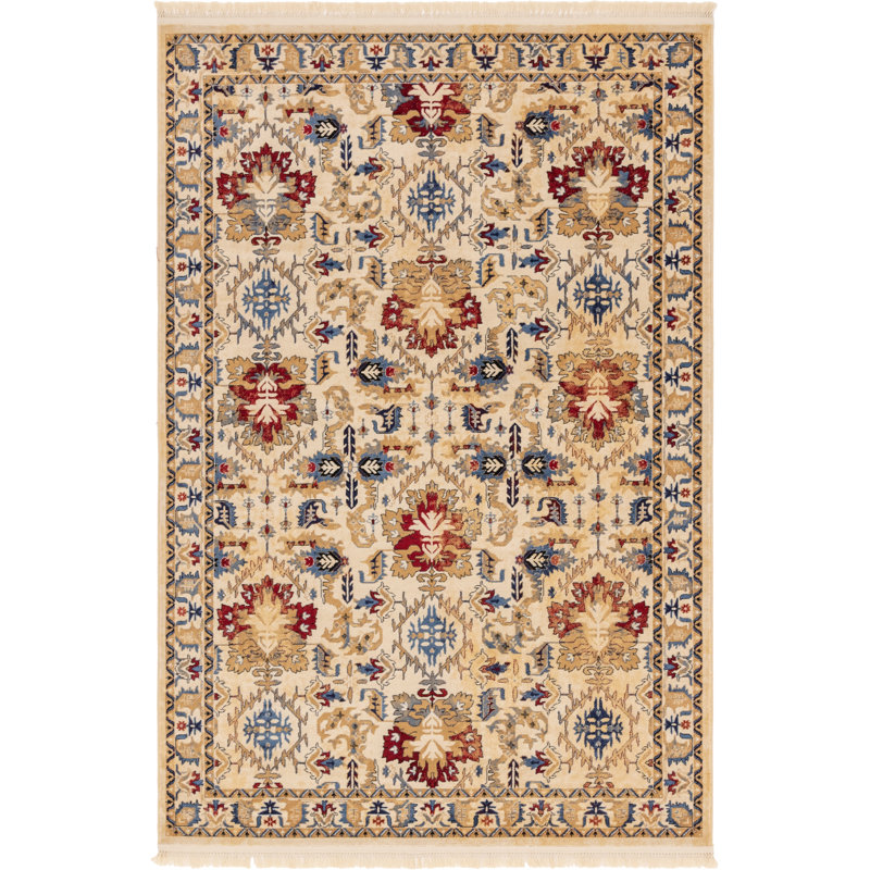 Tapis ivoire Angeliya, Rectangle 4 pi x 6 pi