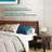 2-Pcs Bedroom Set – Solid Wood Platform Bed Frame & Matching Nightstand, Mid-Century Modern Scandinavian, 800 lbs Capacity, No Box Spring Needed-281464967-281464984