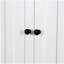 Armoire de rangement pour salle de bain en bois au-dessus de la toilette avec tablette réglable 23,62 po x 7,72 po x 67,32 po