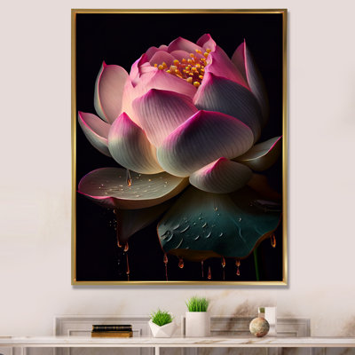 «Beautiful Blossoming Pink I» sur toile